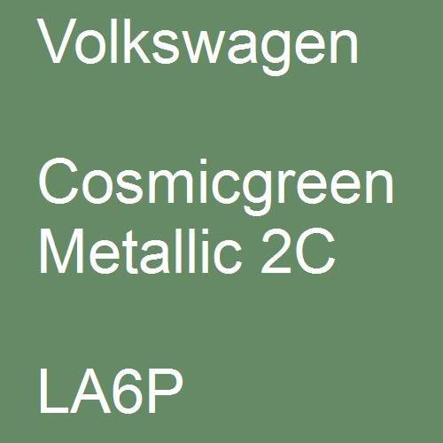 Volkswagen, Cosmicgreen Metallic 2C, LA6P.